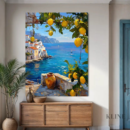 Amalfi Breeze - Hand Painting