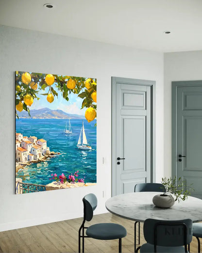 Amalfi Morning - Hand Painting
