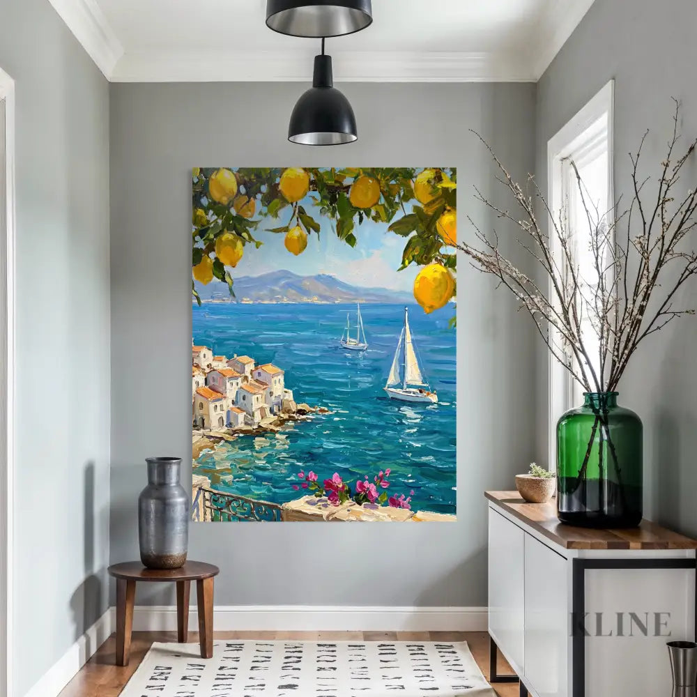 Amalfi Morning - Hand Painting