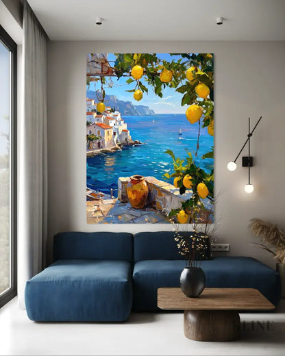 Amalfi Morning - Hand Painting