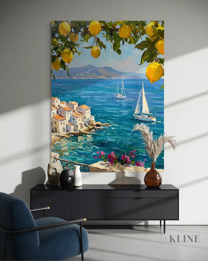 Amalfi Morning - Hand Painting