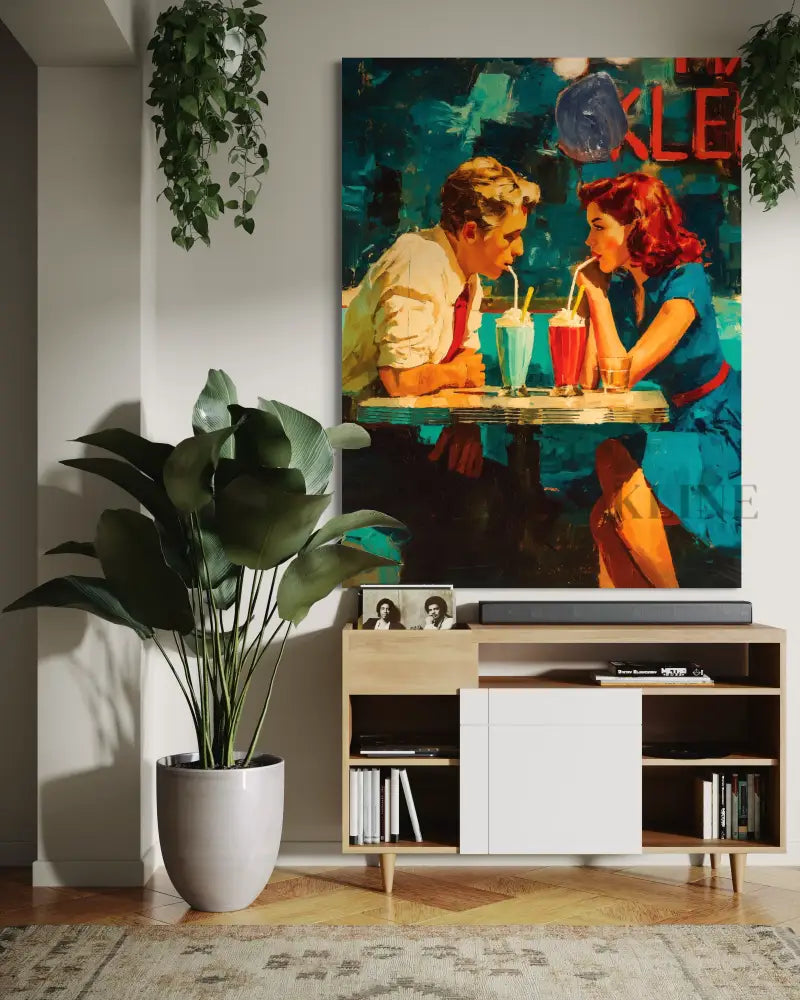 American Summer Love - Hand Painting