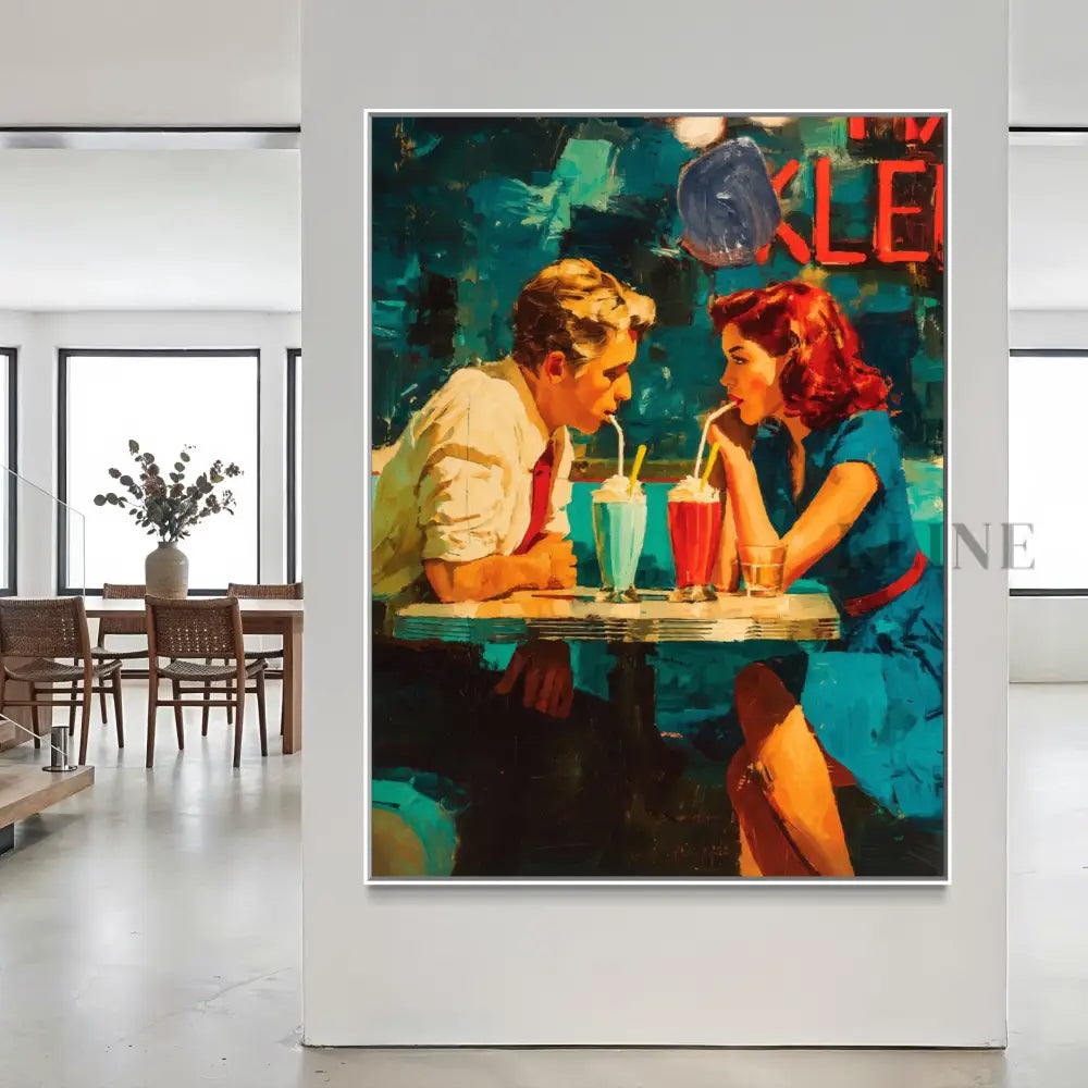 American Summer Love - Hand Painting 