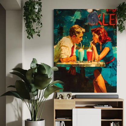 American Summer Love - Hand Painting