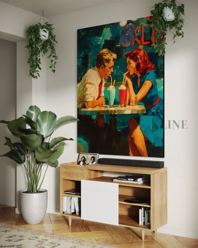 American Summer Love - Hand Painting