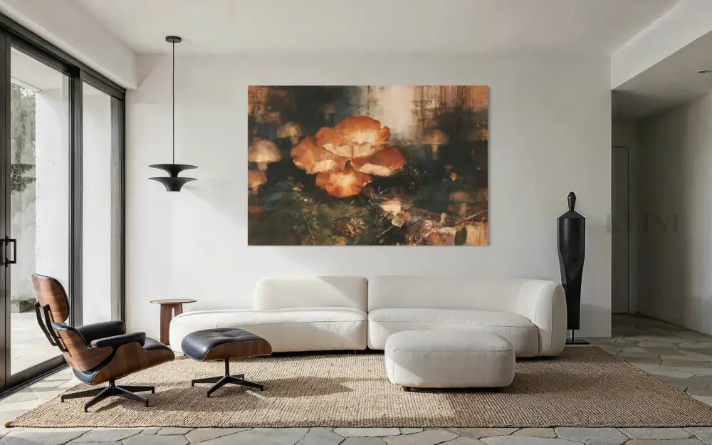Among Moss and Pine - Hand Painting 