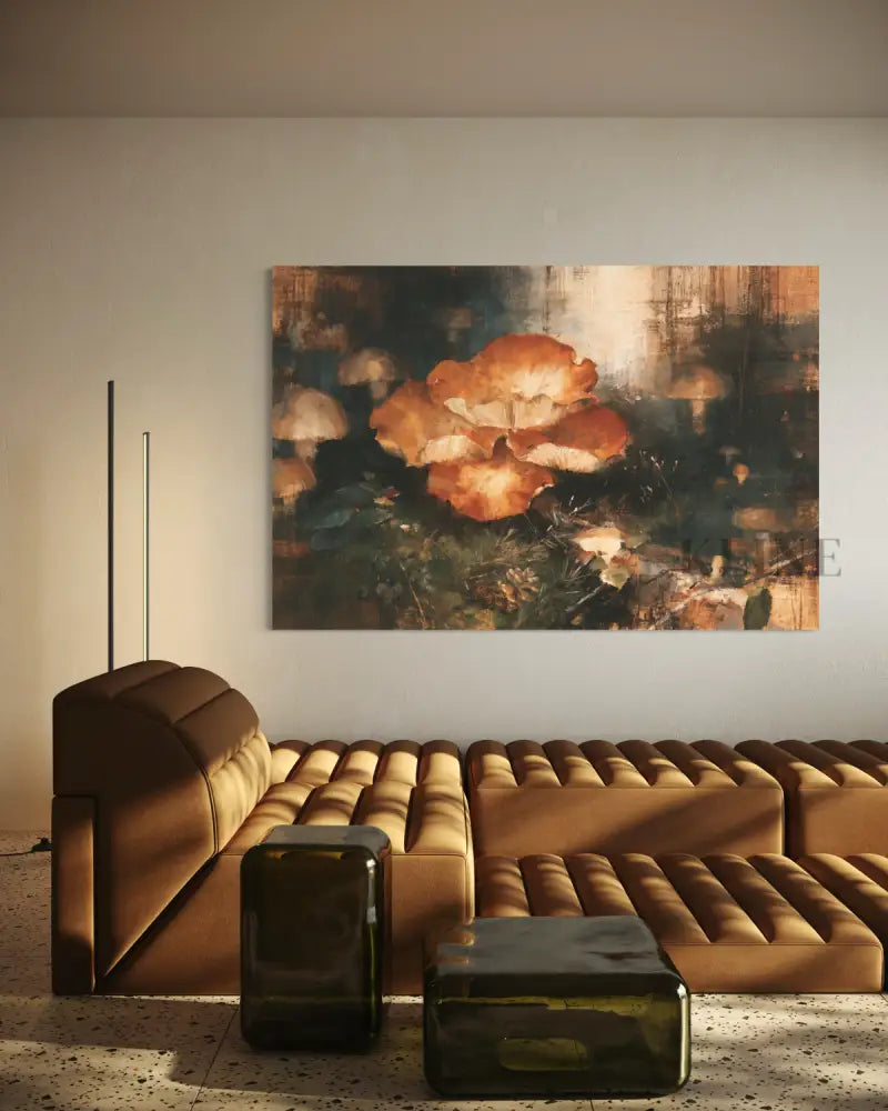 Among Moss and Pine - Hand Painting 