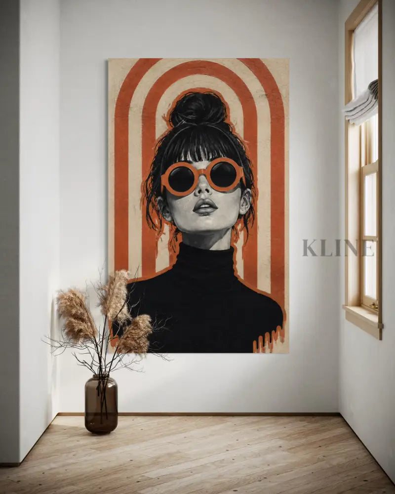 Après Soleil - Hand Painting Vertical Wall Art & Paintings