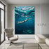 Aquatic Dreamscape - Hand Painting