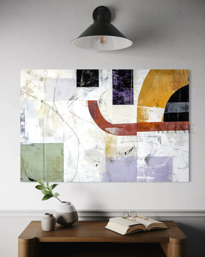 Architectural Silence - Hand Painting