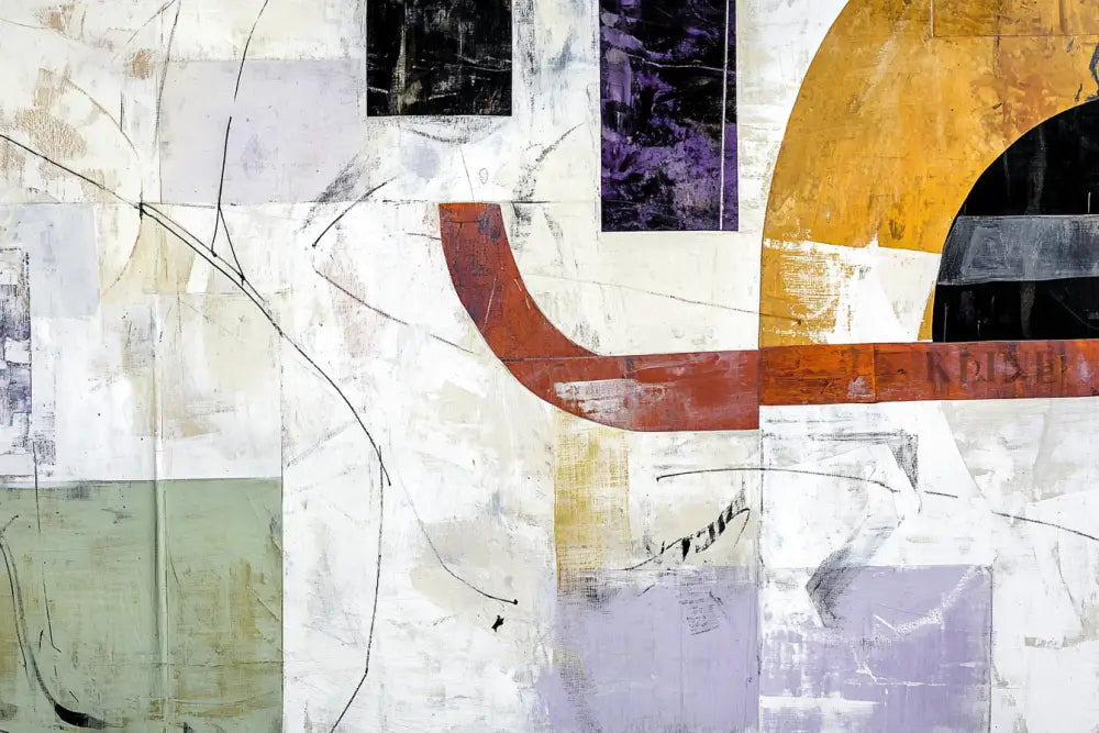 Architectural Silence - Hand Painting