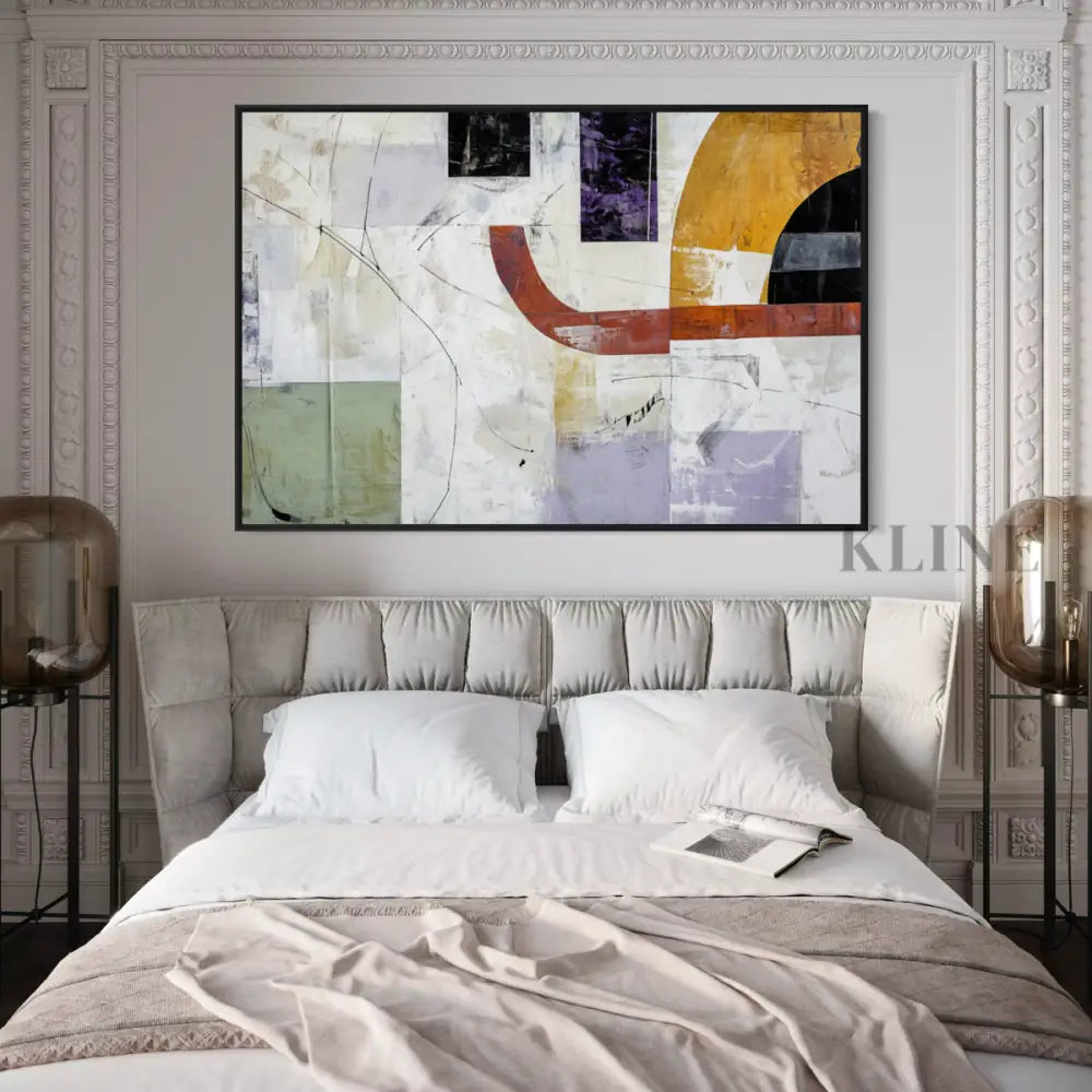 Architectural Silence - Hand Painting