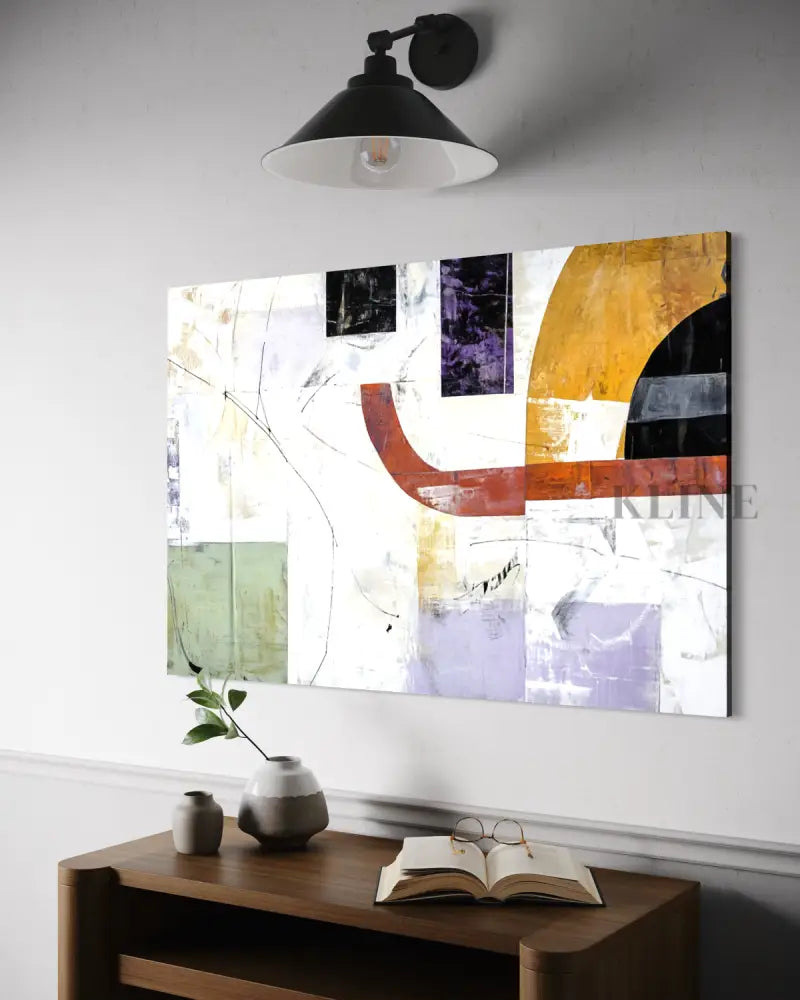 Architectural Silence - Hand Painting