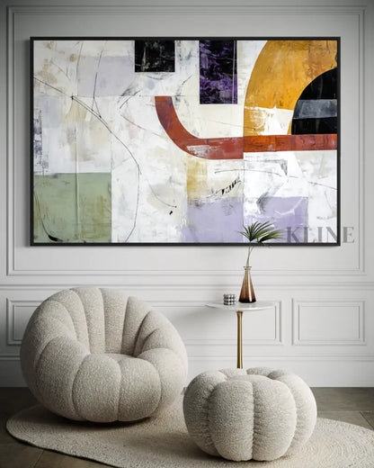 Architectural Silence - Hand Painting