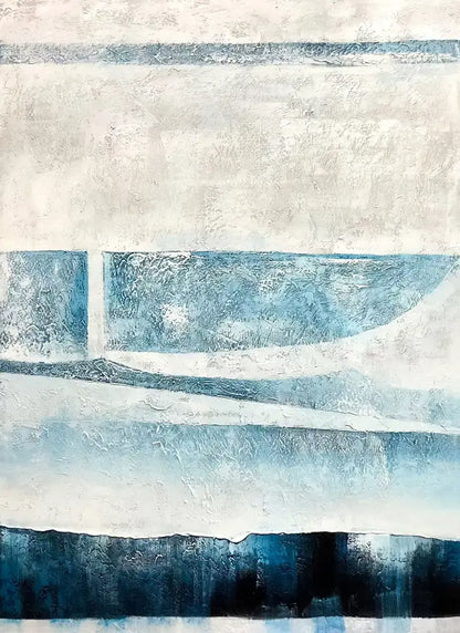 Arctic Stratum - Hand Painting