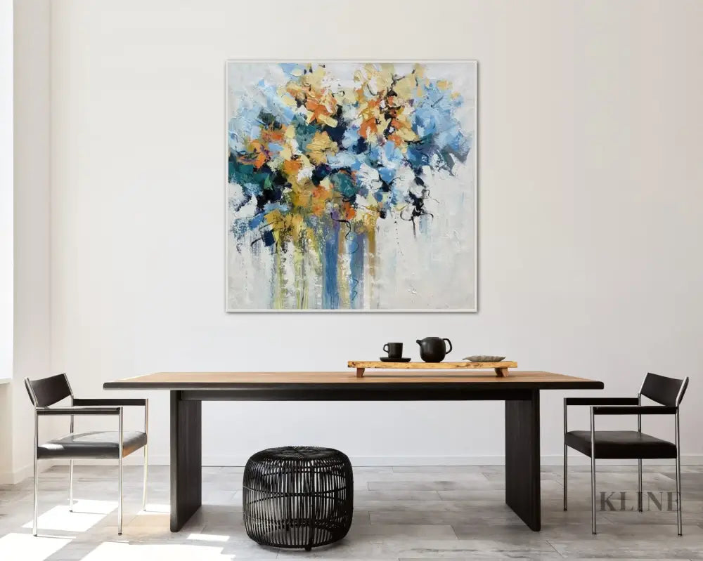 As Spring Slowly Nears - Hand Painting