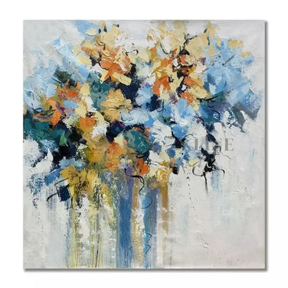 As Spring Slowly Nears - Hand Painting