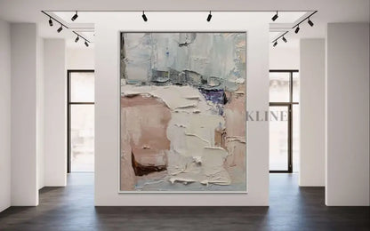 Hand-painted Asilah wall art by Kline Collective® transforming spaces with renewed vitality and style.