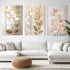 Autumn Leaves Triptych - Hand Painting
