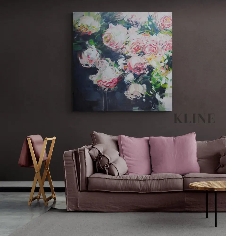 Awaken - Kline Collective Art mural rose