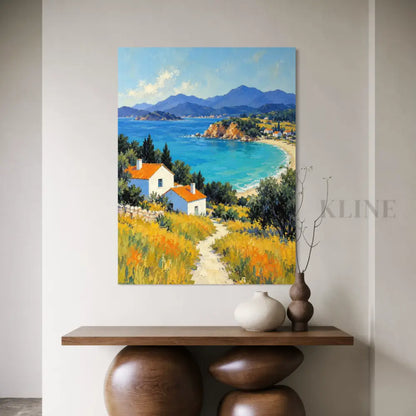 Azul Eterno - Hand Painting
