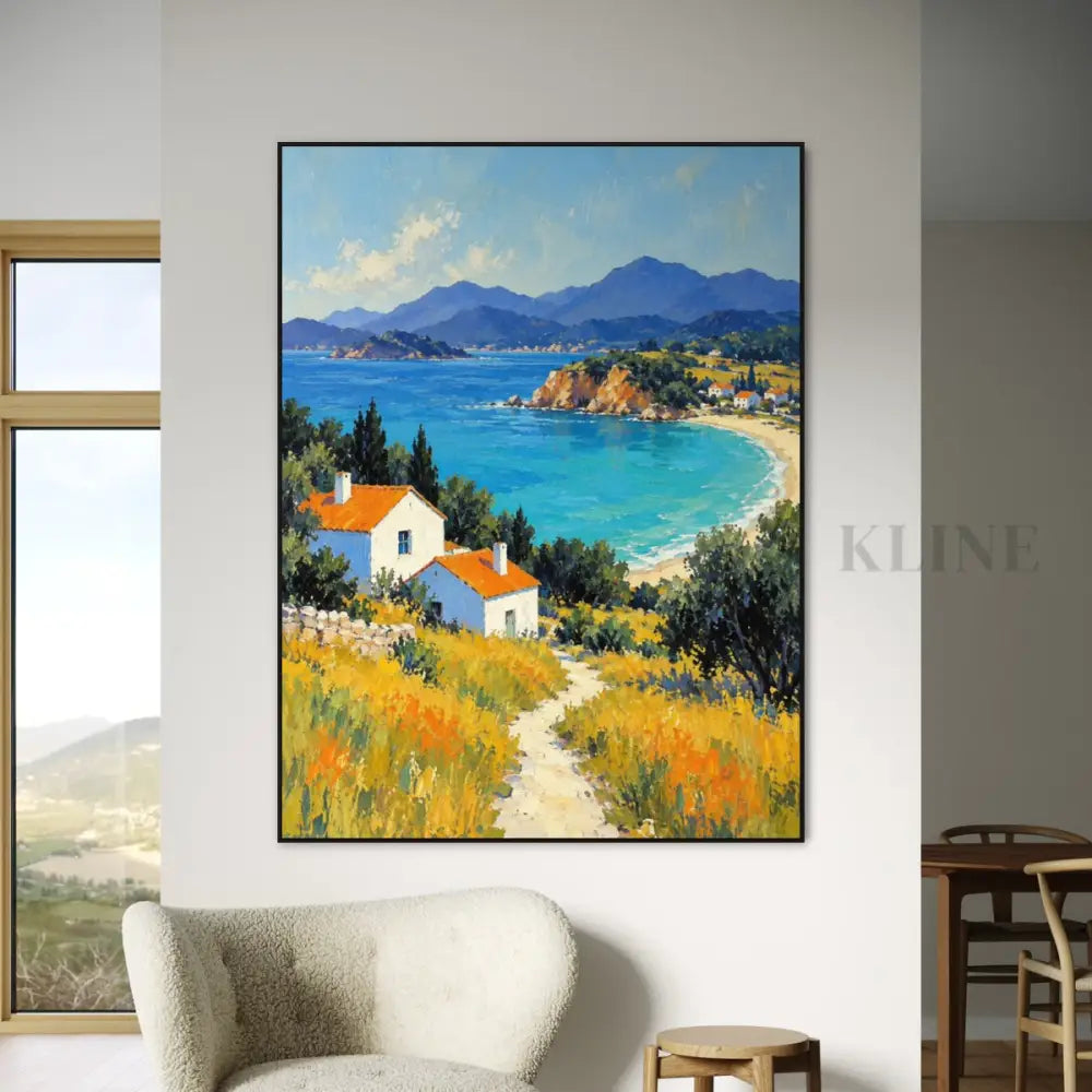 Azul Eterno - Hand Painting
