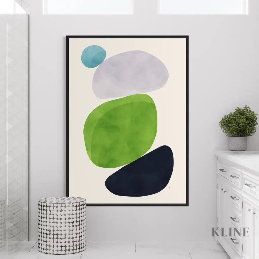 Balance 6 - Hand Painting モダンで現代的なウォールアート
