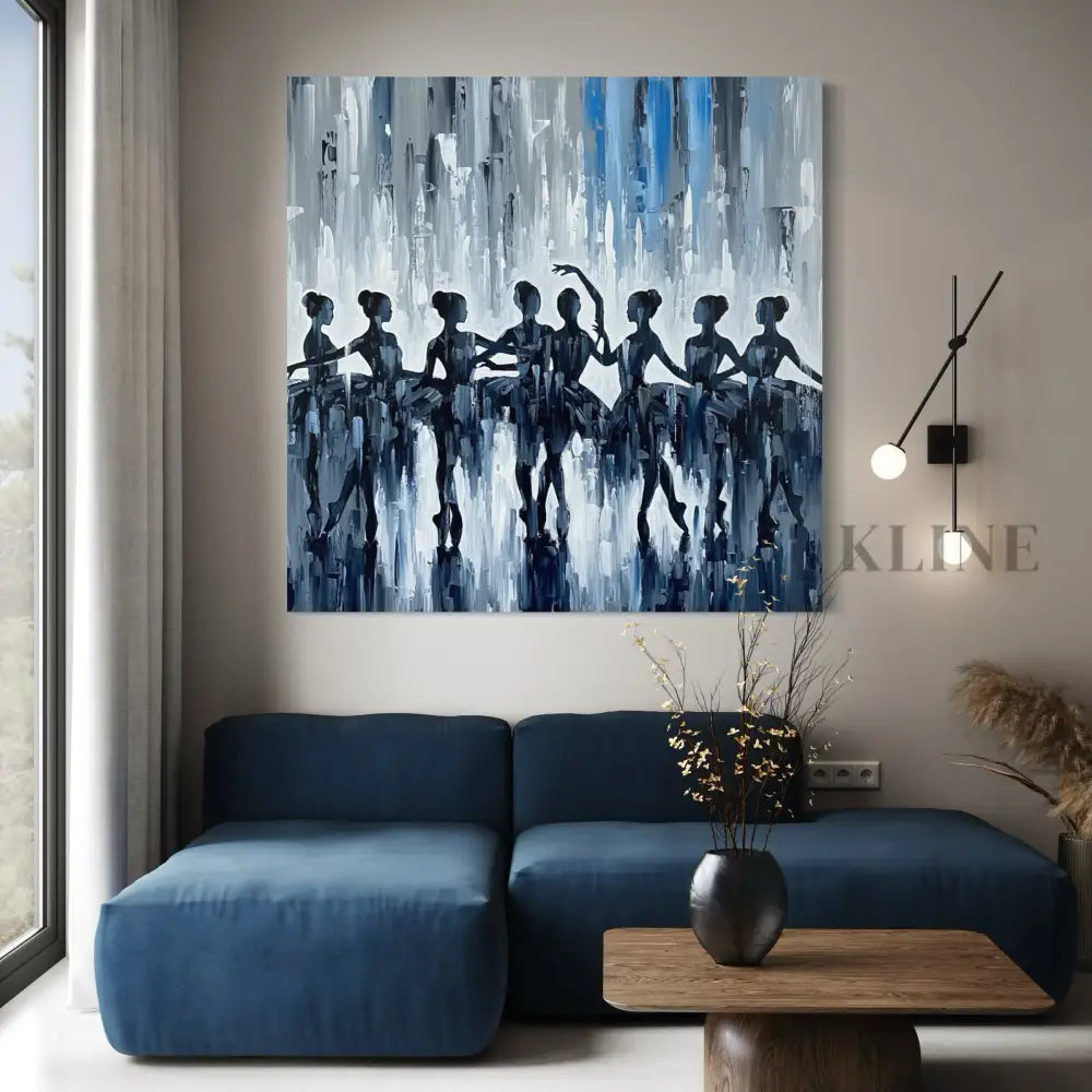 Ballet in Motion - Hand Painting