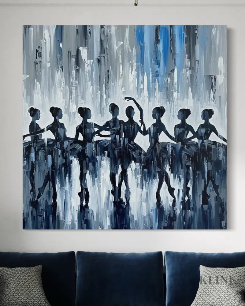 Ballet in Motion - Hand Painting