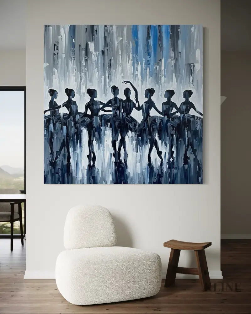 Ballet in Motion - Hand Painting 
