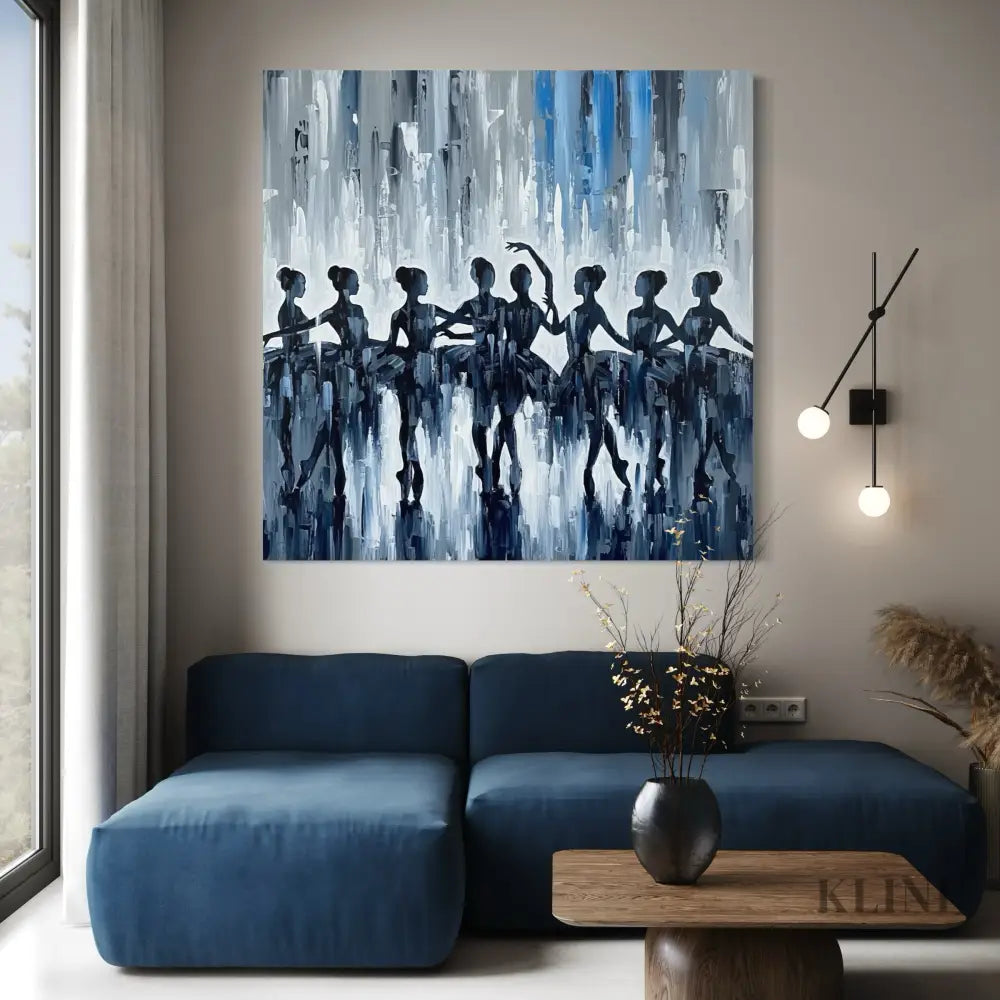 Ballet in Motion - Hand Painting