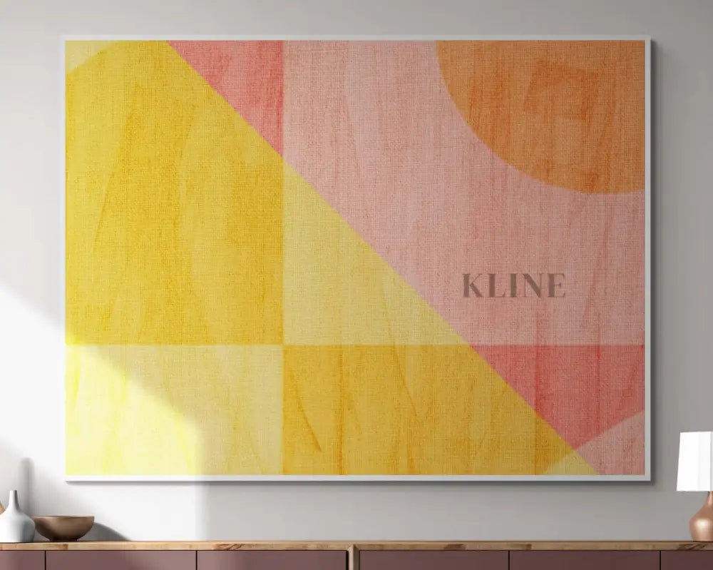 Bandeira I - Hand Painting Leinwand-Wandkunst