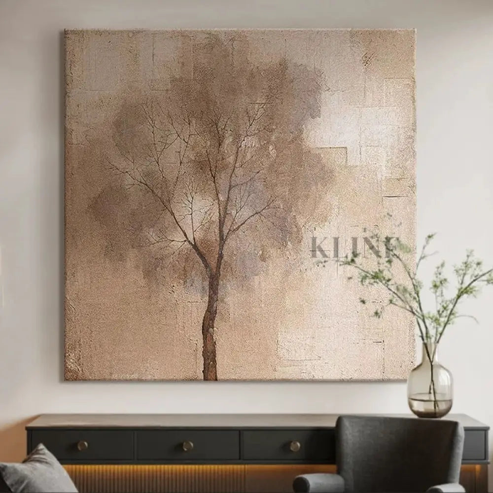 Bare in Fall - Hand Painting