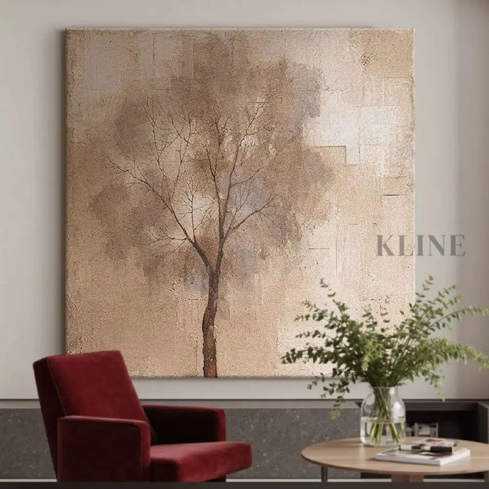 Bare in Fall - Hand Painting