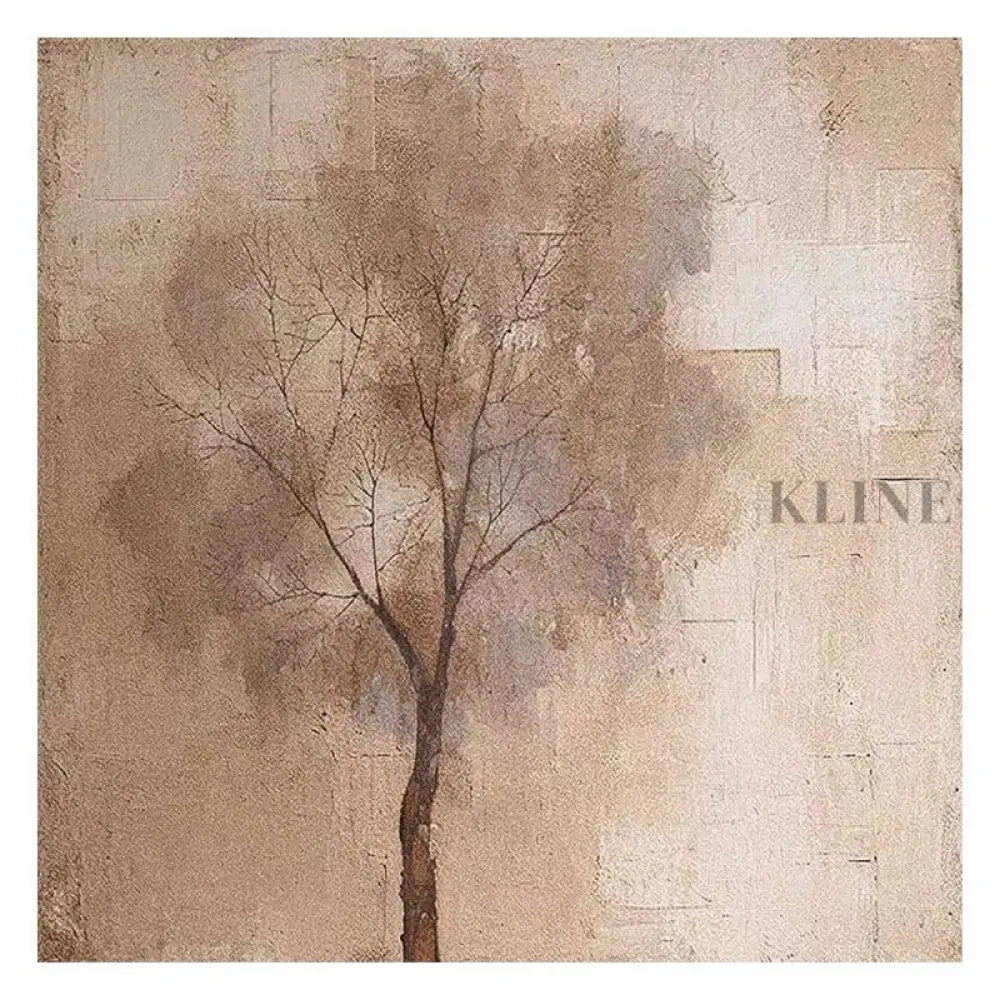 Bare in Fall - Hand Painting 