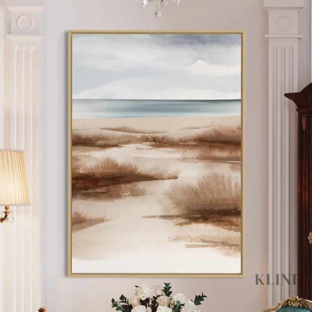Beach Dunes - Hand Painting