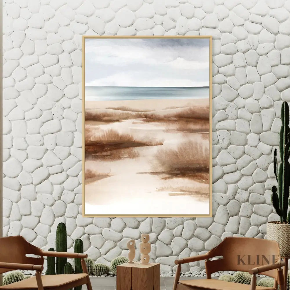 Beach Dunes - Hand Painting 