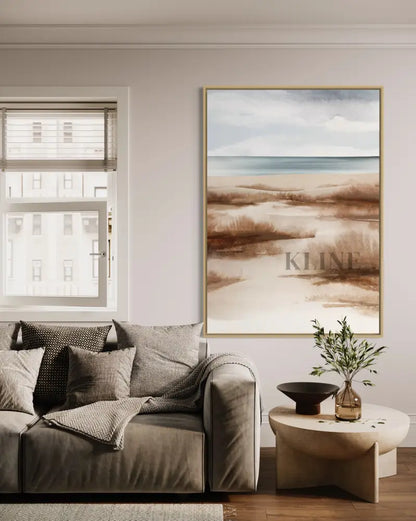 Beach Dunes - Hand Painting