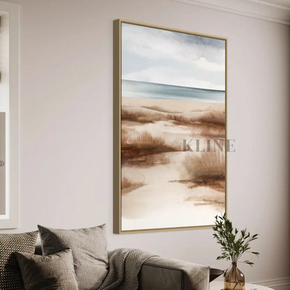 Beach Dunes - Hand Painting