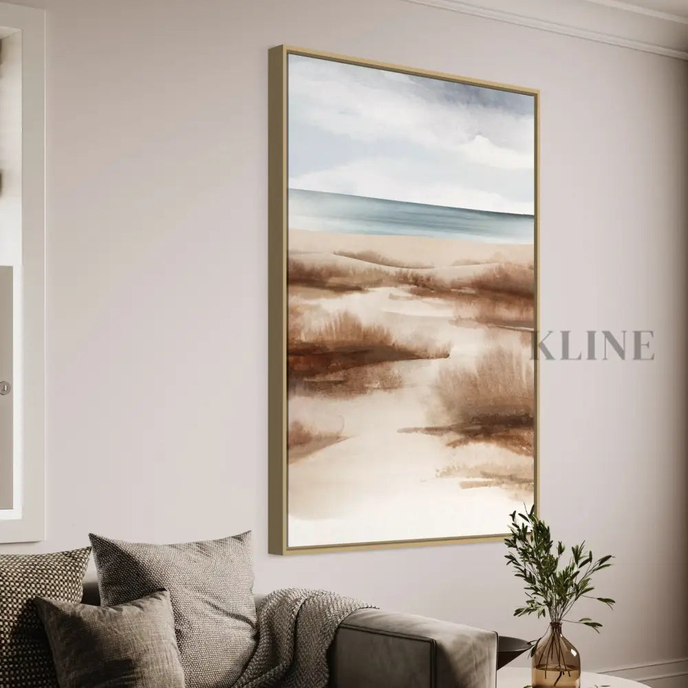 Beach Dunes - Hand Painting