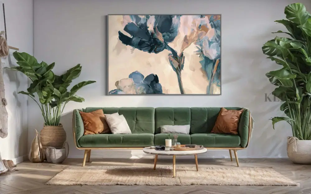 Beach Floral - Hand Painting 