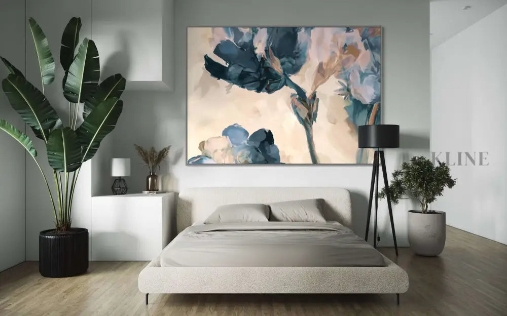 Beach Floral - Hand Painting 