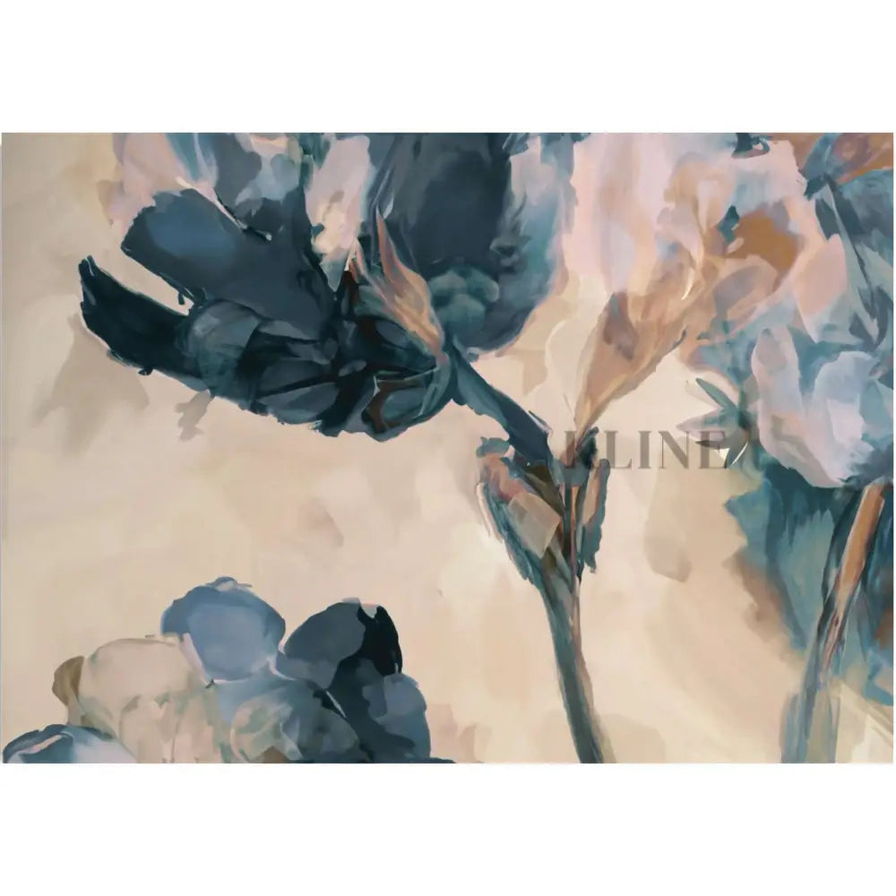 Beach Floral - Hand Painting 