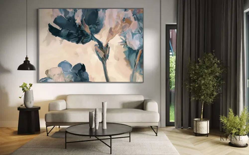 Beach Floral - Hand Painting 