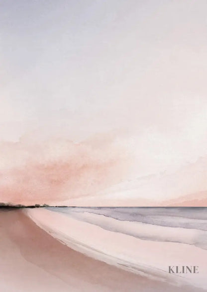 Beach Sunset - Hand Painting
