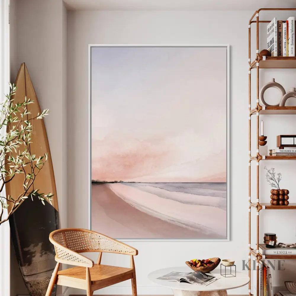 Beach Sunset - Hand Painting 