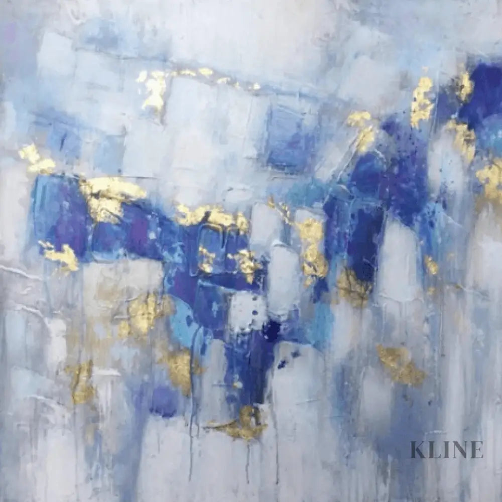 Beautiful Blues - Hand Painting 