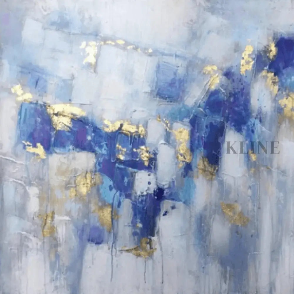 Beautiful Blues - Hand Painting 