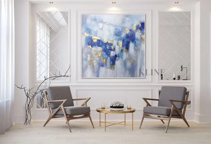 Beautiful Blues - Hand Painting