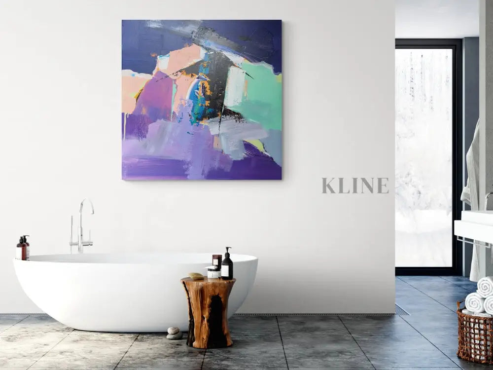 Beauty of My Crazy Mind - Kline Collective Arte de la pared de la lona